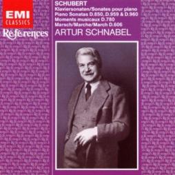 SONATE D.850 D959 D960 MONUMENTS MUSICAUX D.780 MARSCH D.606 2CD di Schubert Franz (1797-1828)