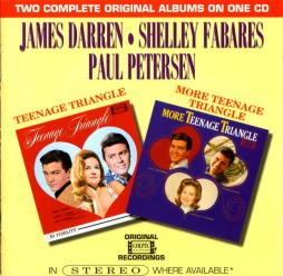 Teenage Triangle / More Teenage Triangle di James Darren, Shelley Fabares, Paul Petersen - CD
