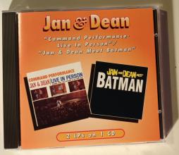 Command Performance-Live In Person/Jan & Dean Meet Batman di Jan & Dean - CD