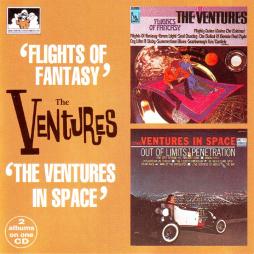 Flights Of Fantasy / The Ventures In Space di Ventures, The - CD