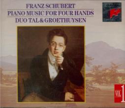 PIANO MUSIC FOR FOUR HANDS VOL. 1 2CD di Schubert Franz (1797-1828) - CD PIANO MUSIC FOR FOUR HANDS VOL. 1 2CD di Schubert Franz (1797-1828) - CD