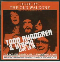 Live At The Old Waldorf di Todd Rundgren's Utopia