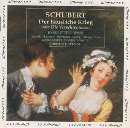 DER HAUSLICHE KRIEG ODER DIE VERSCHWORENEN di Schubert Franz (1797-1828) - CD DER HAUSLICHE KRIEG ODER DIE VERSCHWORENEN di Schubert Franz (1797-1828) - CD