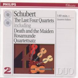 Last Four Quartets di Schubert Franz (1797-1828) - CD Last Four Quartets di Schubert Franz (1797-1828) - CD