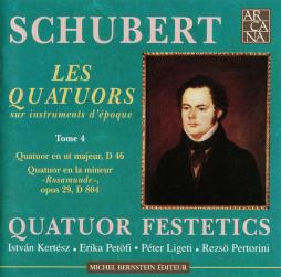 Les Quatuors Tomo 4 di Schubert Franz (1797-1828) - cd Les Quatuors Tomo 4 di Schubert Franz (1797-1828) - cd