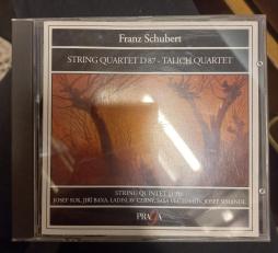 STRING QUARTET D87 TALICH QUARTET di Schubert Franz (1797-1828) - CD STRING QUARTET D87 TALICH QUARTET di Schubert Franz (1797-1828) - CD