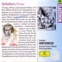 Winterreise di Schubert Franz (1797-1828) - CD Winterreise di Schubert Franz (1797-1828) - CD
