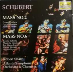 Mass No.2 Mass No.6 di Schubert Franz (1797-1828) - CD