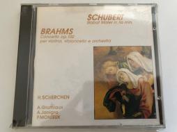 STABAT MATER IN FA MIN BRAHMS CONCERTO OP.102 SCHERCHEN A. GRUMIAUX A. JANIGRO P. MONTEUX di Schubert Franz (1797-1828) - CD