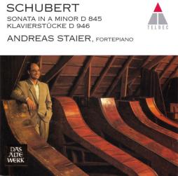 SONATA IN A MINOR D 845, KLAVIERSTUCKE D 946 di Schubert Franz (1797-1828) - CD SONATA IN A MINOR D 845, KLAVIERSTUCKE D 946 di Schubert Franz (1797-1828) - CD