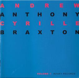 Duo Palindrome 2002. Vol. 1 di Andrew Cyrille / Anthony Braxton - CD