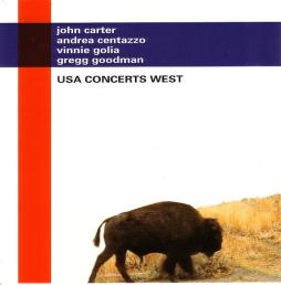 USA Concerts West di John Carter (3), Andrea Centazzo, Vinny Golia, Greg Goodman - CD USA Concerts West di John Carter (3), Andrea Centazzo, Vinny Golia, Greg Goodman - CD