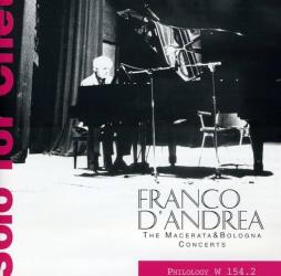 Solo For Chet di Franco D Andrea - CD Solo For Chet di Franco D Andrea - CD