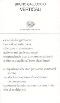 Verticali di Galluccio Bruno - Libro Verticali di Galluccio Bruno - Libro