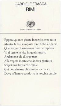 Rimi  di Frasca Gabriele - libri