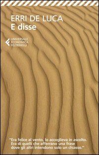 E Disse  di De Luca Erri - Libro