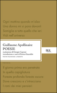 Poesie  di Apollinaire Guillaume - libri