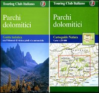 Parchi Dolomitici: Carta E Guida  di Aa.vv. - Libro