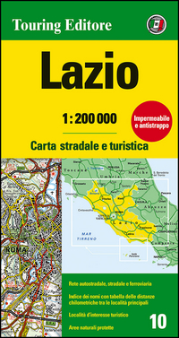 Lazio_1:200.000._Carta_Stradale_E_Turistica._Ediz._Multilingue_-Aa.vv.