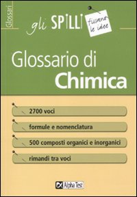 Glossario Di Chimica  di Masiero Stefano - Libro