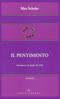 Pentimento (il)  di Scheler Max - Libro